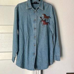 Three Rivers vintage denim shirt xl